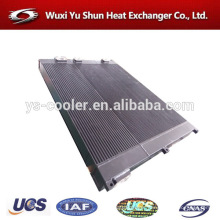 aluminum plate fin type water oil cooler